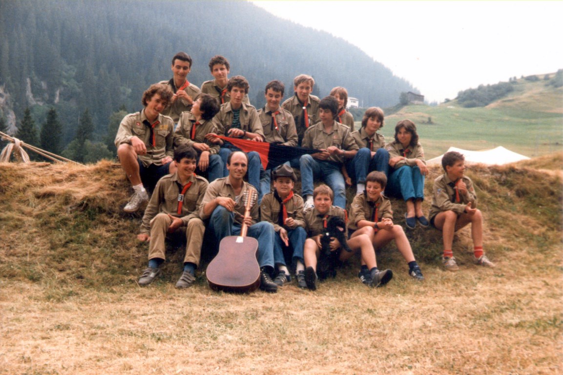 1985 sedrun gruppo esplo r